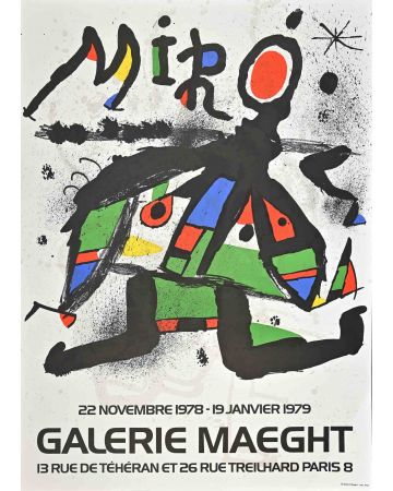 Vintage Poster Exhibition Galerie Maeght