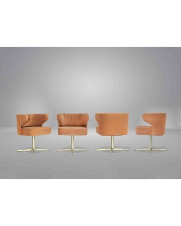 Four Poney Chairs by Gianni Moscatelli for Formanova