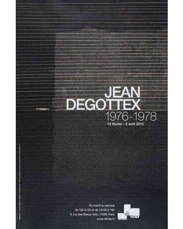 Jean Degottex, Vintage Poster Exhibition  