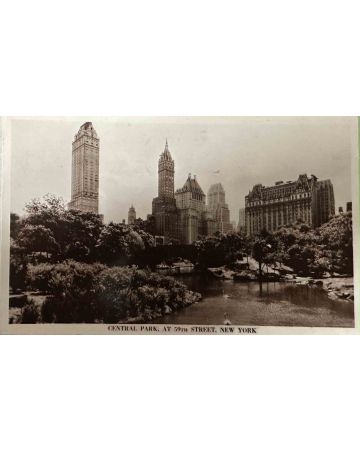 Vintage View of Central Park - New York