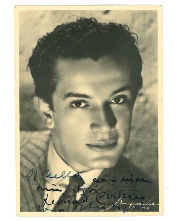 Autographed Portrait of Leonardo Cortese