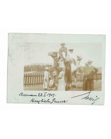 Assuan - Herzliche Grusse in 1909