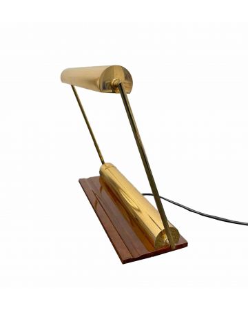 Vintage "Banker" Lamp
