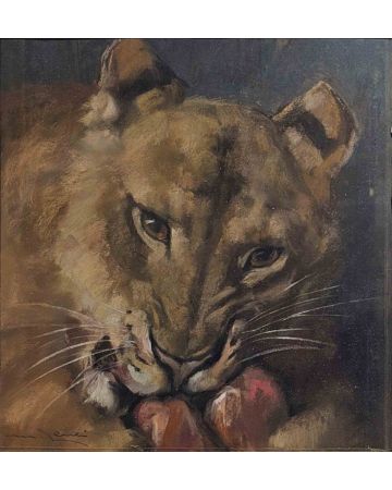 Marino Lenci - Lioness - Contemporary Art 