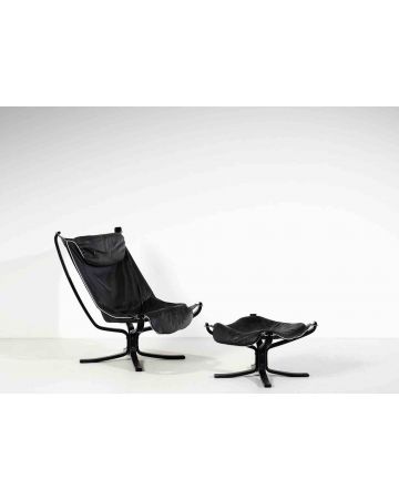 Sigurd Ressell - Armchair with Footrest - Design Furniture 