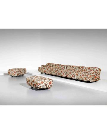 Vivco Magistretti - Set of 8 Fiandra Modular Sofa - Design Furniture 