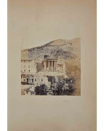 View of the Ancient Tivoli - Silver Salt Photograph