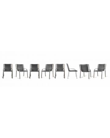 Vittorio Intoini - Set of Vintage Chairs by Saporiti - Design Furniture        