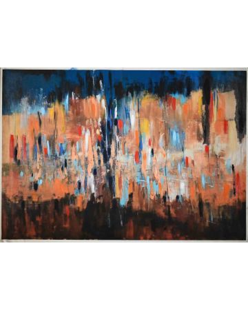 Martine Goyens - Abstract Color Comsposition - Contemporary Artwork 