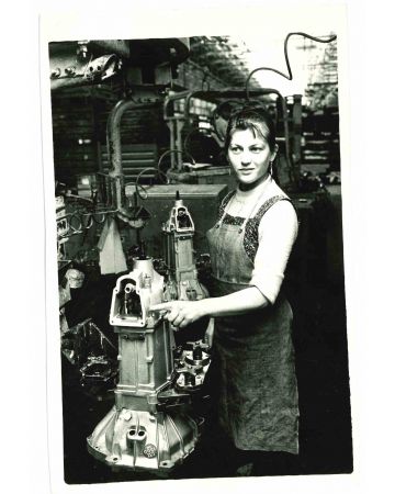 Woman at Work - Historical Photo 