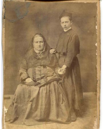 Anonymous - Portrait of Mother and Child - Vintage Photograph 