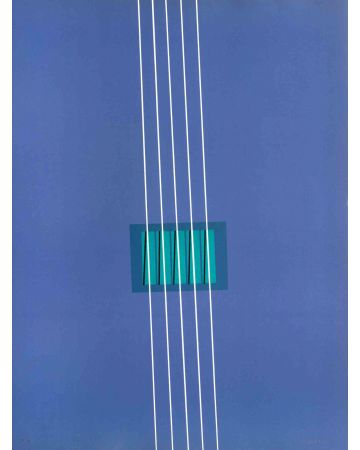 Lorenzo Indrimi - Purple - Contemporary Artwork 
