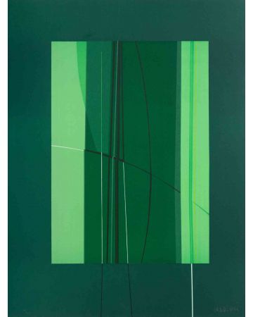 Lorenzo Indrimi - Green - Contemporary Arwork 