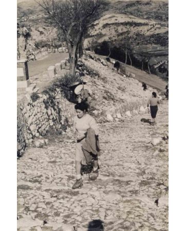 Anonymous - Old days Photo - Stony Steps - Historical Photograph 