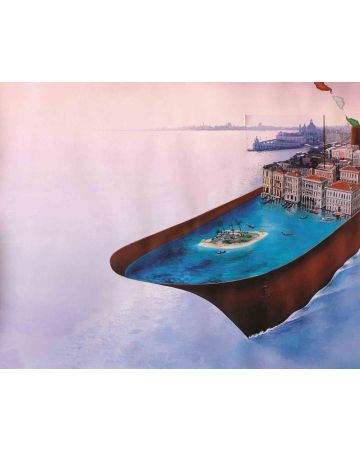 Dario Cusani - Venice that is leaving 2 - Venezia che se ne va 2 - Contemporary Artwork 