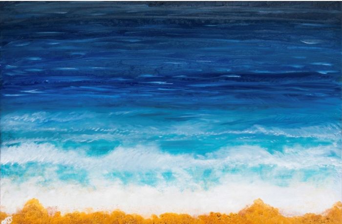 The Ocean by Orit Sharbat - Contemporary Artwork