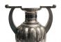Pair of Two-Handles Silver 800 Vases by Bellotto