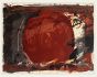 Red Mirror by Antoni Tàpies - Modern Artwork