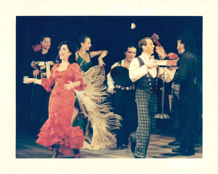Marc Funk - Flamencos en Route- Original Photograph 