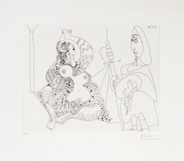12 mai 1970 by Pablo Picasso - Modern Artwork