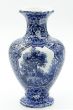 Blue Porcelain Vase by Franz Anton Mehlem - Decorative Objects