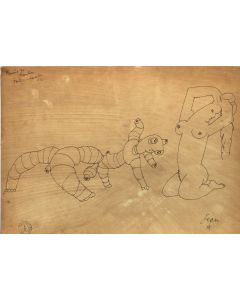 Racine de Bambou by Jean Cocteau - Surrealist Artwork 