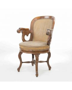 Anonymous -  18th-Century Barber’s Chair  - Design Furniture 