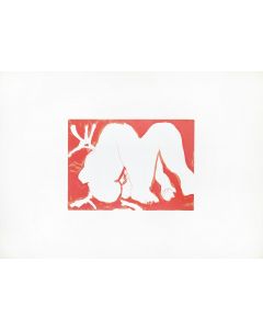 Red Nude by Édouard Pignon - Contemporary Artwork