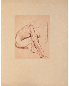 "Nude" by Anonymous - Modern Artwork