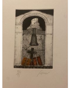 Ex Libris pro loco Roccalbegna  By Duilio Rossini - Artwork 