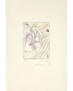 Shared sin from Le Decameron by Salvador Dalì -  Contemporary Artwork