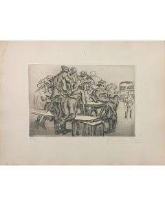 La Paye - from "Le Croquis du Front Italien"