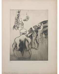 Dans La Poudrière - from "Le Croquis du Front Italien"