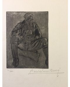 Il Rancio - from "Le Croquis du Front Italien"