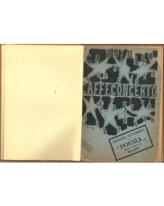 Caffè Concerto by Francesco Cangiullo - Futurist Rare Book