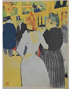 Moulin Rouge. La Goulue and her sister