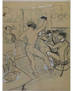 Chocolat Dancing in the Achille Bar