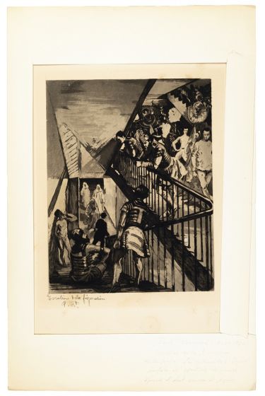 Escalier de la Figuration by Charles Paul Renouard - Modern Artwork