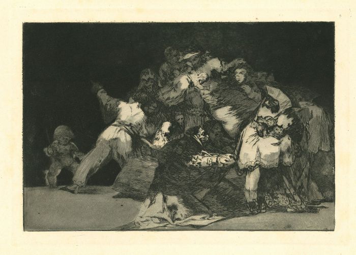 Disparate general - from Los Proverbios by  Francisco Goya - Old Master artwork