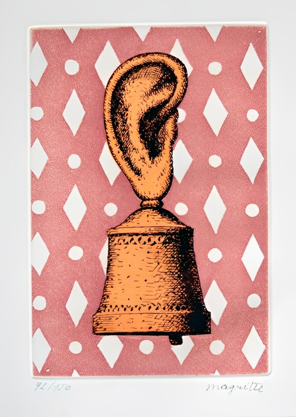 René Magritte, La Lecon de Musique - Son de Cloche
